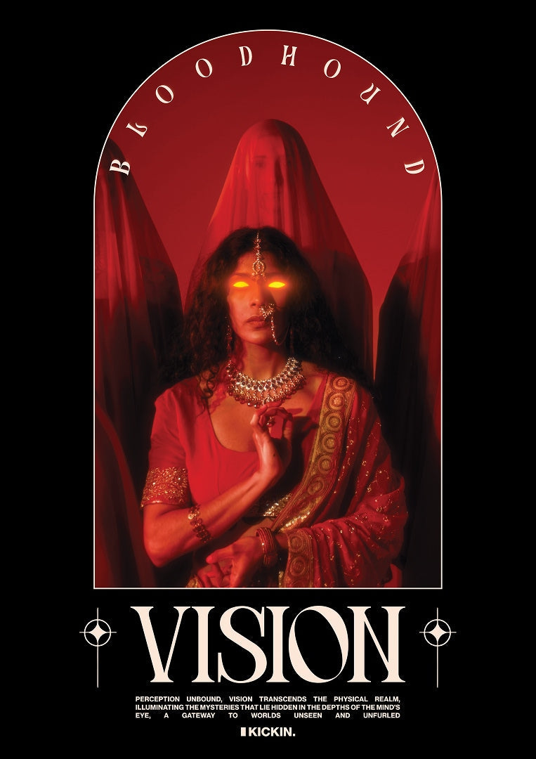 Flat artwork — Vision by Kickin, the print on its own
