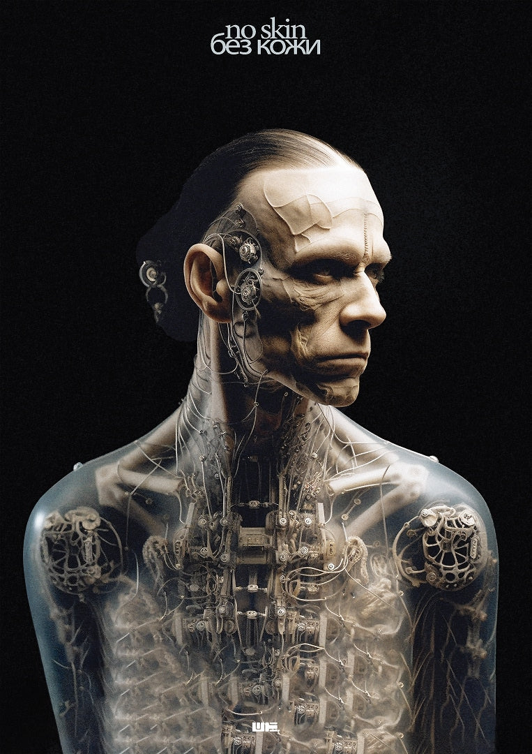 Flat artwork — No Skin by Who.even_, the print on its own