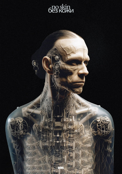 Flat artwork — No Skin by Who.even_, the print on its own