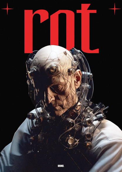 Flat artwork — Rot by Who.even_, the print on its own